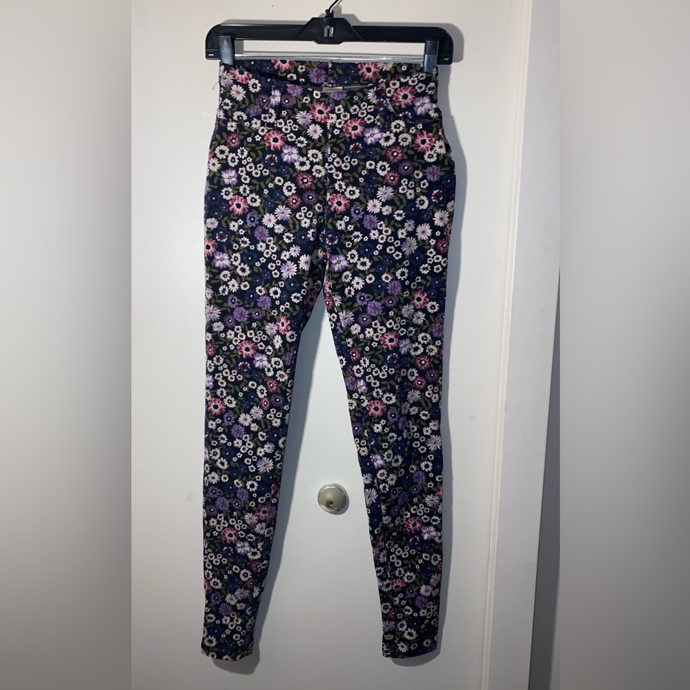 Faded Glory Floral Leggings